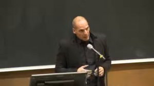 Yanis Varufakis "Money and Power" Public Lecture 2015-11-04