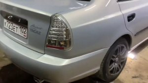 Прямоток Hyundai Accent