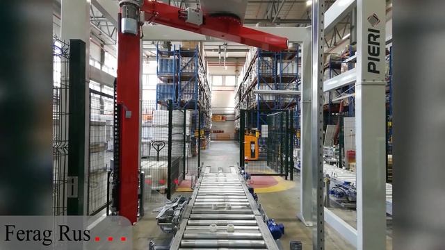 Паллетообмотчик Silver GO итальянского завода Pieri / Silver GO automatic arm wrapping machine смотреть онлайн