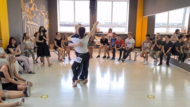 Valery Okhotnikov & Inna Finkel. JnJ Novice. Brazuka Summer JnJ 2021 | Zouk Dance смотреть онлайн