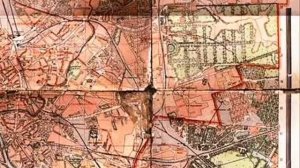 Карта, Москва, 1940 год, Map, Moscow, 1940