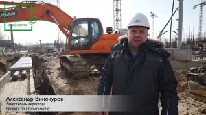 Динамика строительства ЖК Селигер Сити за март 2019 г.