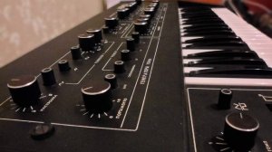 Alice-1387 (Алиса-1387)  analog synthesizer from USSR (made in 1989)