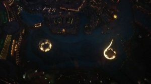Фонтан около Бурдж Халифа 4К/fountain Burj Khalifa 4K