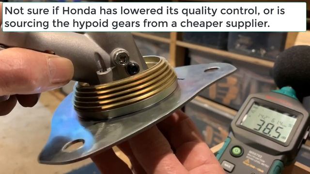 Comparing old and new Honda gearheads