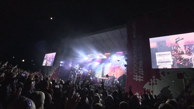 Танцi от Олега Скрипки и группы ВВ. Запорожье 12.10.2019.