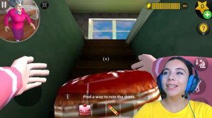 МИСС ТИ стала БАРБИ Злая Учительница Scary Teacher 3D