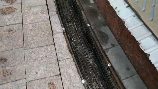 Обогрев водоприемного лотка самрегом.