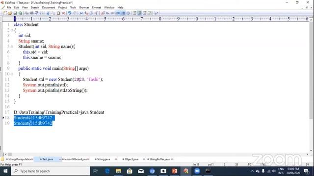 free Online Java Class for beginners Bhutan Live 08 part 2 смотреть онлайн