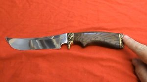 Шкуросъёмный нож "Лось". Сталь D2 / Skinner knife " Moose " . Steel D2