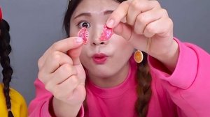 Реальная еда VS вызов шоколадной еды ДОНА DONA