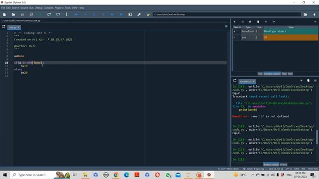 Conditional statement in Python