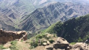 Мертвый город-призрак Гамсутль, Дагестан.