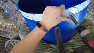 Неубиваемый стоительный таз на века. Емкость для замеса раствора своими руками