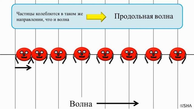 ? Продольные и поперечные волны ⚛ Физика смотреть онлайн