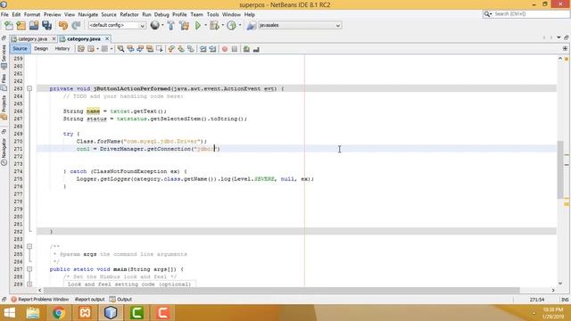 Inventory Management System in Java part 2