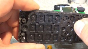 DECT телефон как почистить клавиатуру.