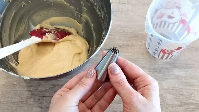 Заварные пирожные. Кольца с творожным кремом. смотреть онлайн