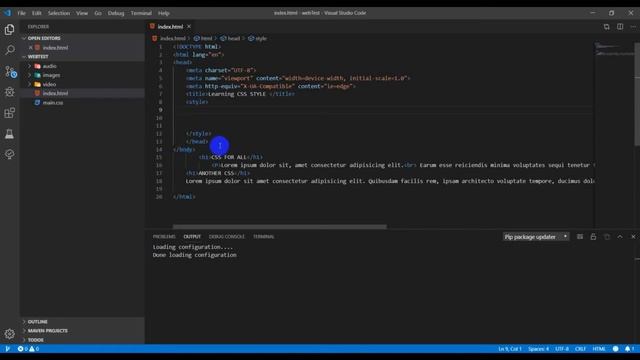 CSS Style Tag смотреть онлайн