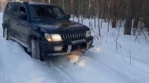 Попытка засадить прадо 95, диагональ