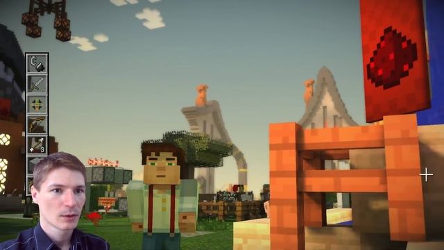 ПУТЕШЕСТВИЕ В КРАСНОКАМЬЕ! #5 МАЙНКРАФТ. СТОРИ МОД. Прохождение Minecraft Story Mode смотреть онлайн