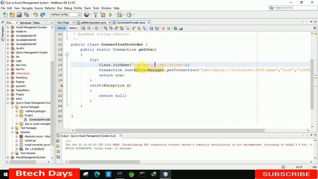 How to Remove java.lang.NullPointerException from projects