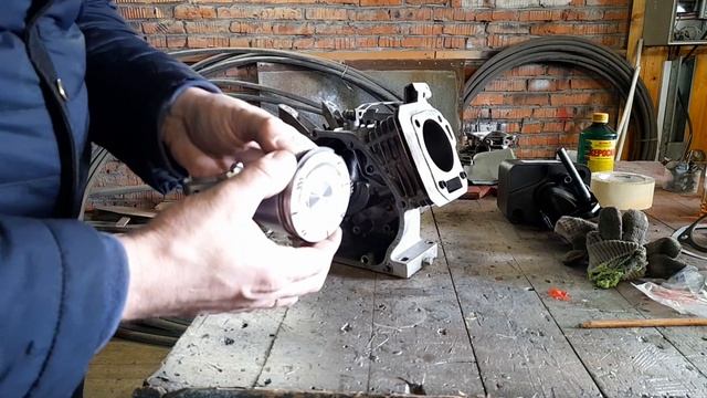 Сборка двигателя Чемпион (аналог Хонда), проблема с кольцами. Часть 1 смотреть онлайн