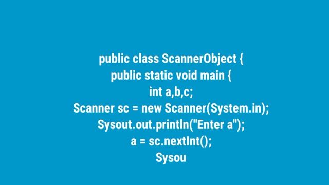 Scanner Object Creation In Java | Scanner Object Method | Scanner Object Java Example смотреть онлайн