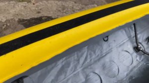 Байдарка ШУЯ-1. Неудобство эксплуатации из-за внутреннего шва на баллонах.