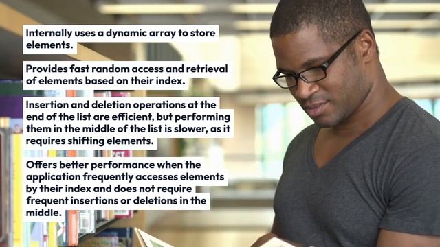 What is the difference between ArrayList and LinkedList in Java смотреть онлайн