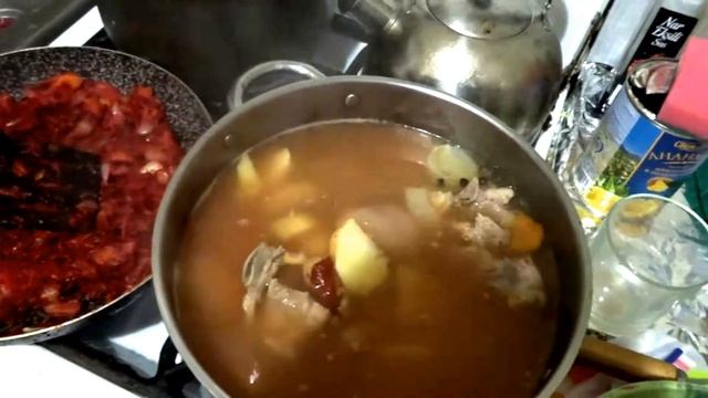Борщ как приготовить Простой рецепт борща смотреть онлайн