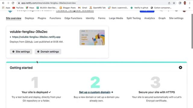 how to delete deployed netlify site