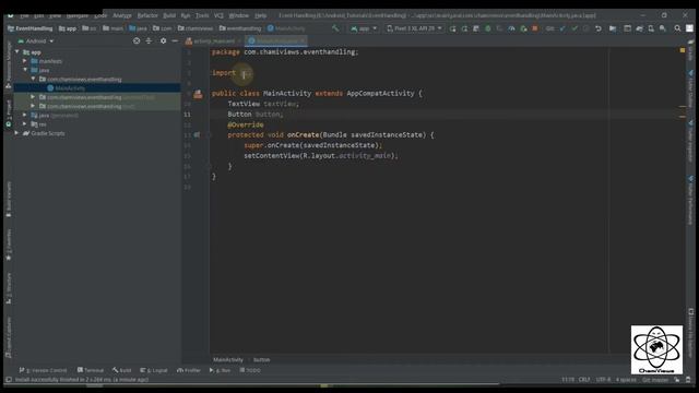 Android Sinhala By ChamiViews Part 8 - Event Handling смотреть онлайн