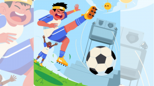 Игра для интерактивного пола "Футбол"