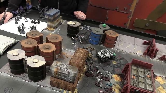 Leagues of Votann vs Drukhari Warhammer 40k Battle Report Ep 250 смотреть онлайн