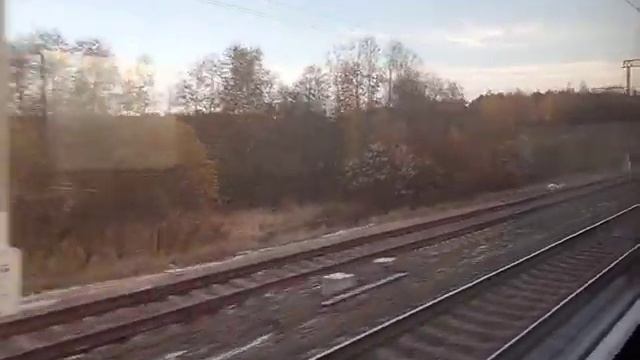 Ленинградская область перегон Сапёрная  Пелла утро 31 октября