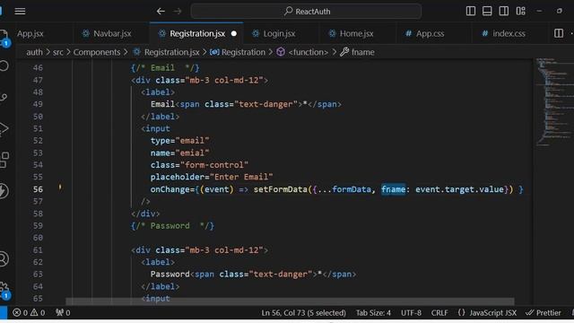 Authentication in React using JSON Server | React Registration (Sing Up Form) and Form Validation смотреть онлайн