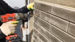 Монтаж фибробетонных термопанелей 1