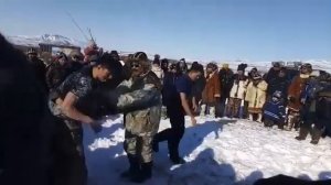 Национальная борьба на Дне Оленевода Олюторский район Средние Пахачи 2019