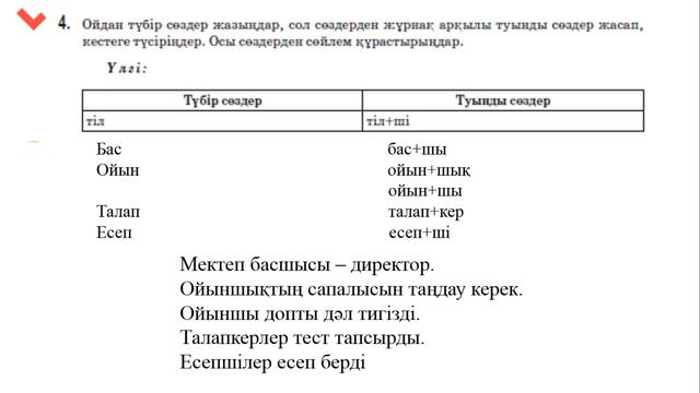 5 сынып қазақ тілі 33 сабақ Бос уақытты тиімді пайдалану
