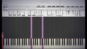 [BLACK MIDI] Synthesia - Undertale - Megalovania 82,000 notes! (Black Score)