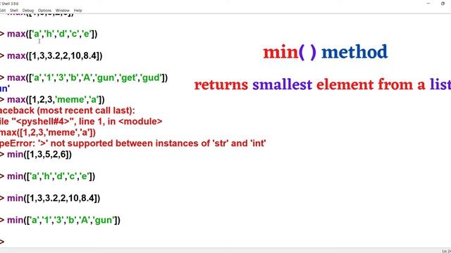 #27 Python Built-In Functions On Lists In Telugu | Sorted Sum Min Max on Lists | Python In Telugu