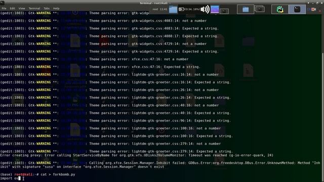 Hang any device using python