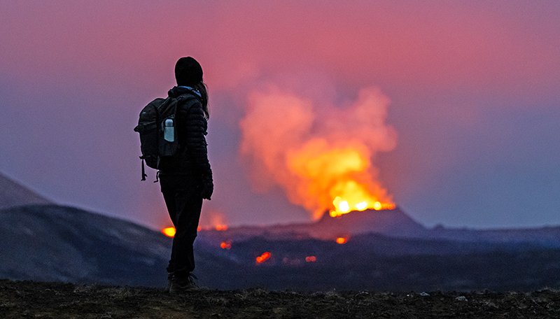 В Исландии началось извержение вулкана / События на ТВЦ