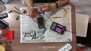 Раскачиваем севший аккумулятор 18650 !!!