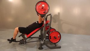 Скамья наклонная для жима штанги Panatta 1HP205