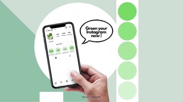 5 Gradient Color for Instagram Highlight Story Cover | Green version | Non-Editable смотреть онлайн