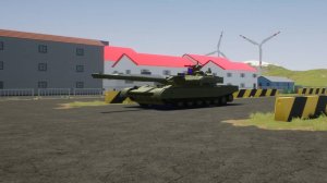 Т-90 м прорыв против M1A2 "Abrams" лего бой танков в брик ригс