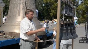 Андрей Дьячков  Мастер-класс на Кремлевской площади Вологды