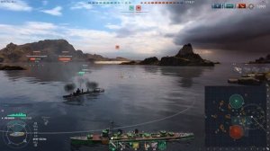 World of Warships VIII Kagero Battle